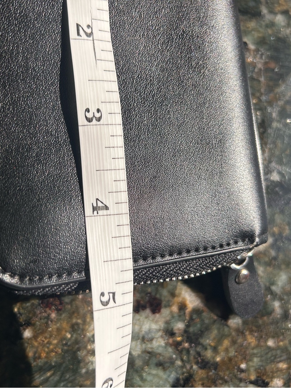 Bostanten Brown and Black Leather Small Wallet. Embossed details. EUC. Western. - Picture 10 of 10